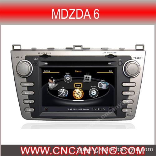 Car DVD for Mdzda 6 with A8 Chipset Dual Core 1080P V-20 Disc WiFi 3G Internet (CY-C012)